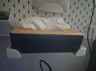 Skadis Tissue Box Holder