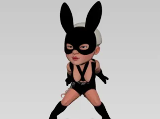 Sexy Superhero Bunny