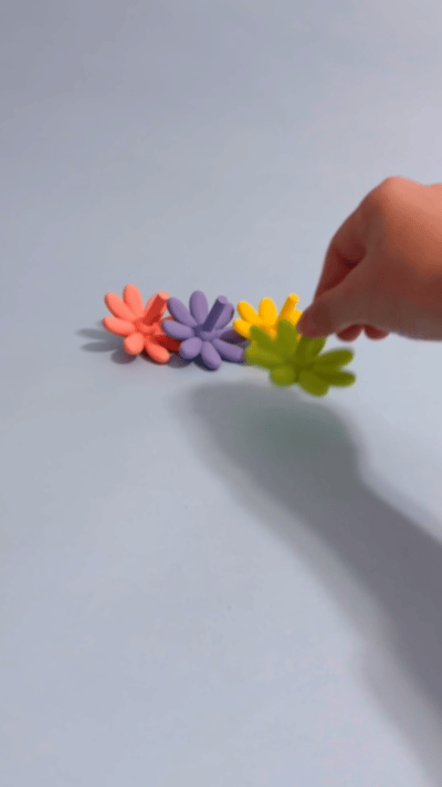 Miniatura 1 do modelo 3D 花朵陀螺