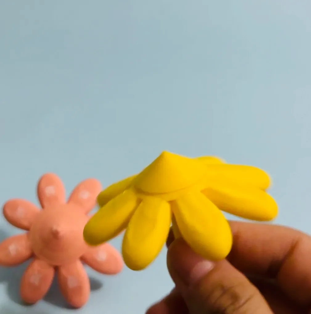 Miniatura 2 do modelo 3D 花朵陀螺