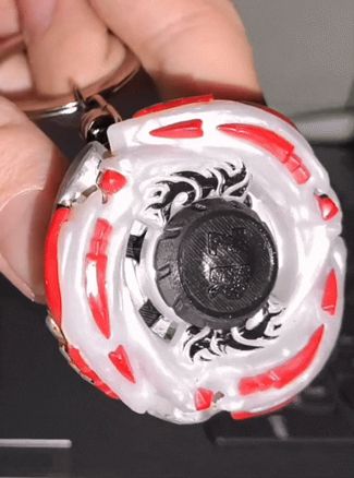 Spinning Beyblade Keychain – MFB Beyblade Keychain