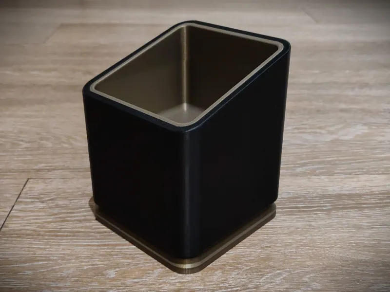 Slant Squared Modern Planter