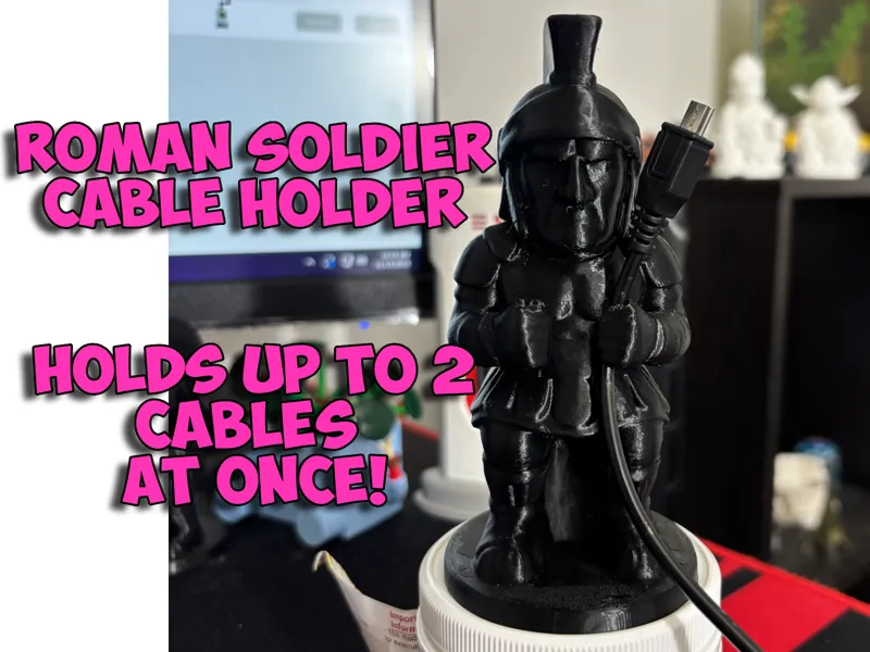 Roman Soldier Cable Holder
