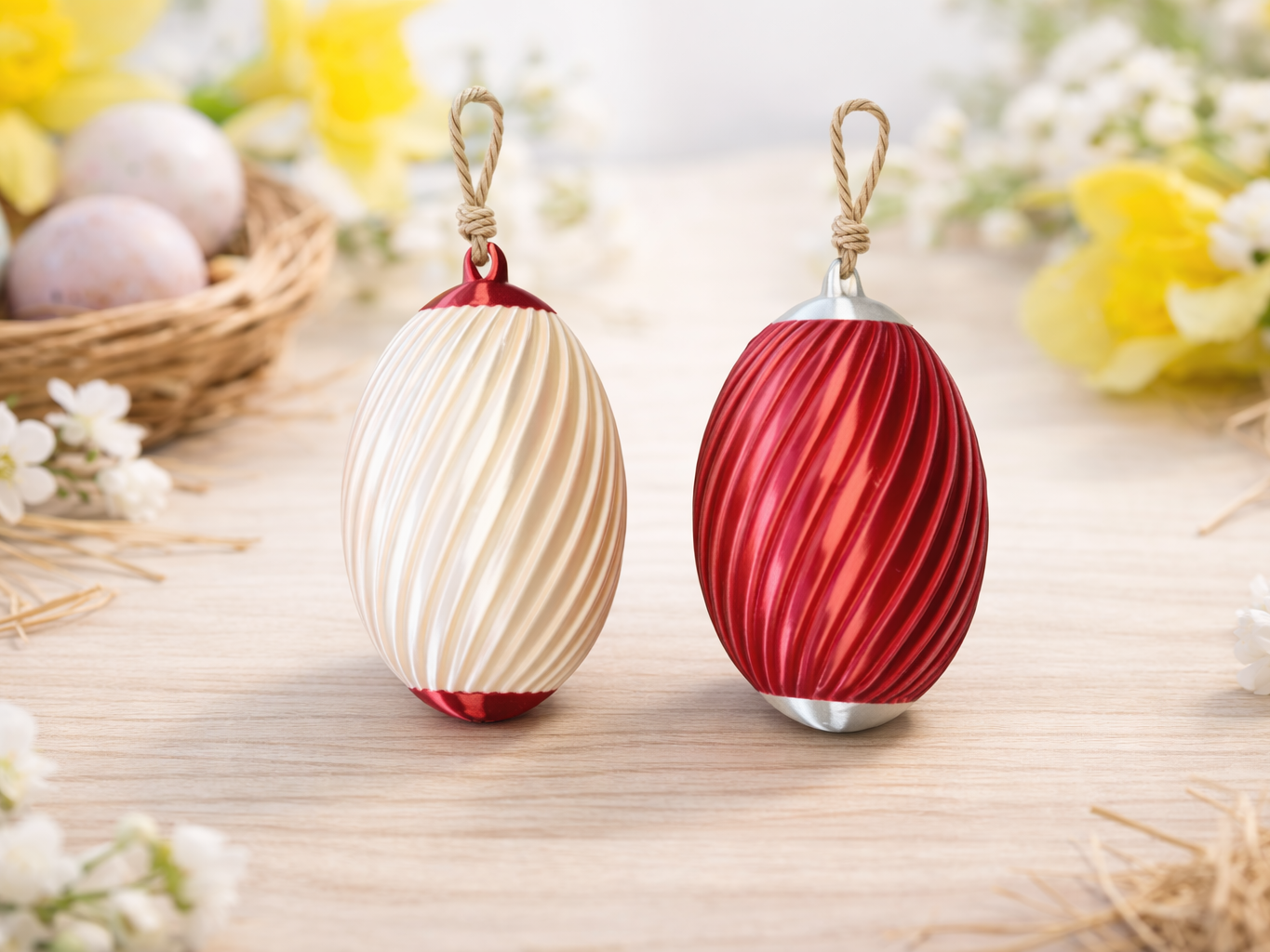 Spiral-Eier fuer Ostern "NO AMS!"