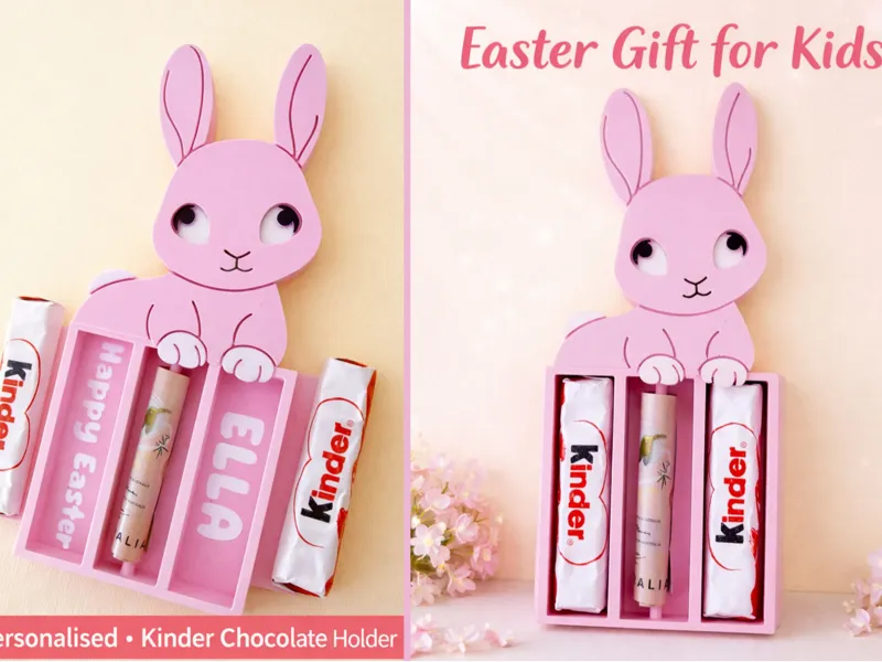 Easter Money Holder Kinder Chocolate