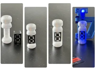 Ghostbusters Belt Gizmo Nixie Tube
