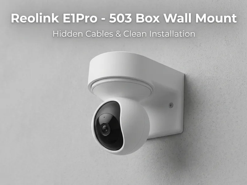 Reolink E1Pro - 503 Box mount