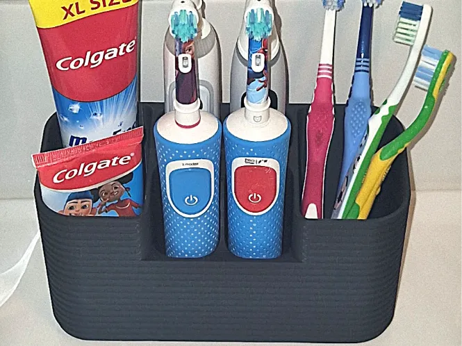 Toothbrush organizer