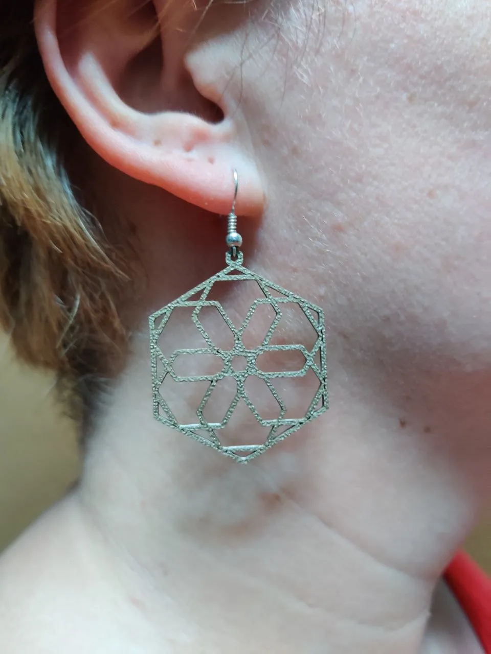 HexaFrost Earrings view 4