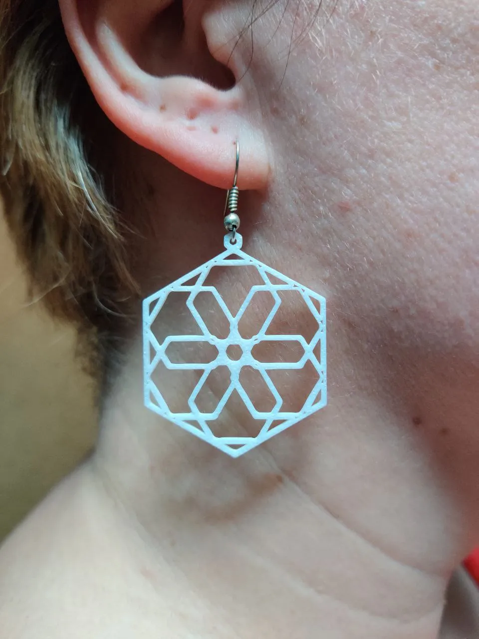 HexaFrost Earrings view 3