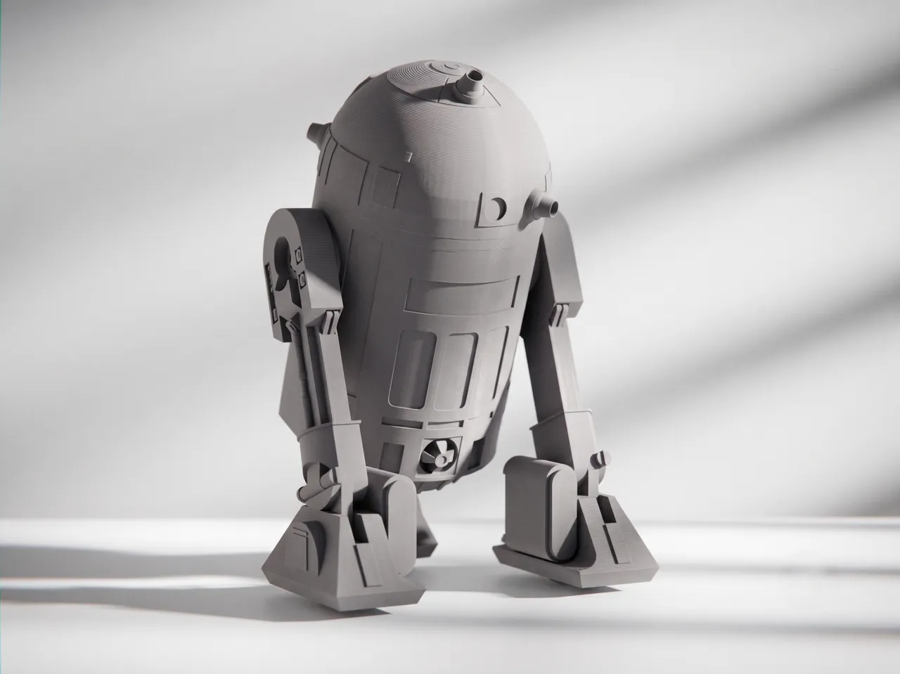 R2-D2 Star Wars Astromech Droid Model view 2