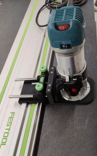 Makita RT0700 Festool con regolazione micrometrica