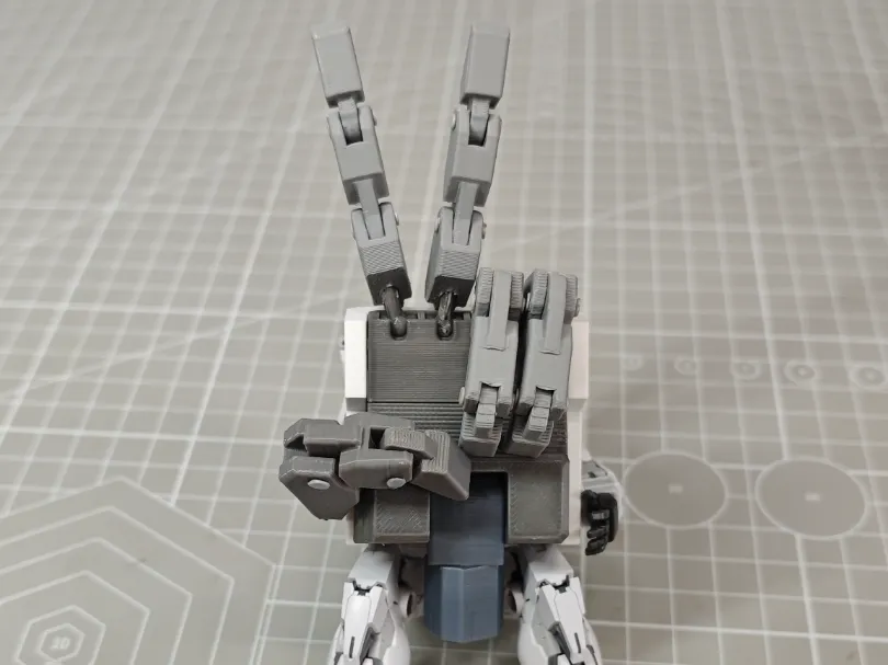 Accesorio para filamento: Gundam Articulated Hand Poseable Fingers. Referencia del modelo original.