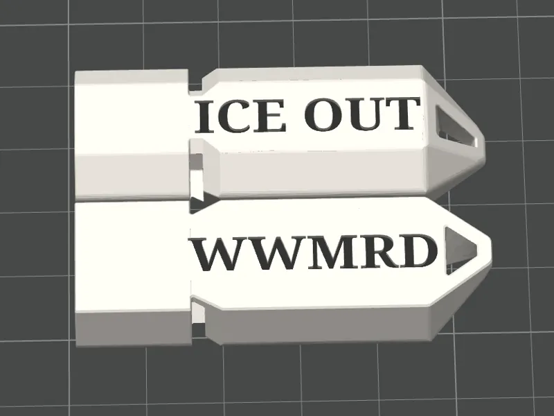 I.C.E. OUT - WWMRD Whistle  support-free