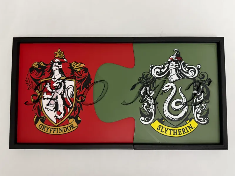 Interchangeable Flag Home Sign – Harry Potter
