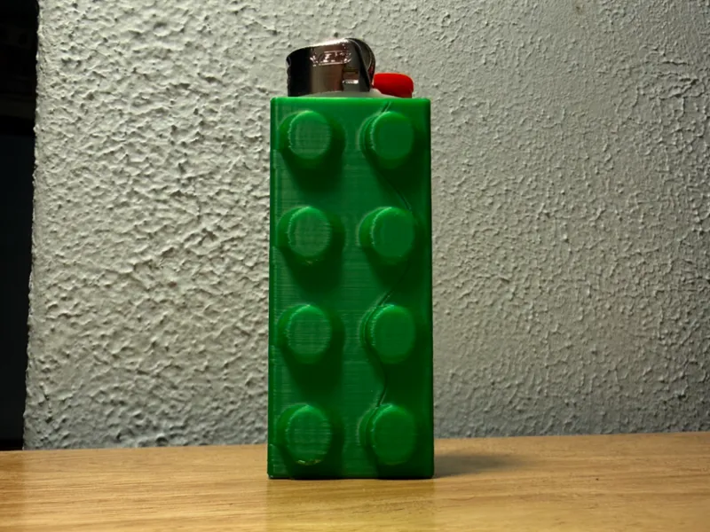 Brick Bic Lighter Sleeve