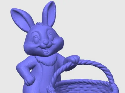 Easter Bunny with Basket