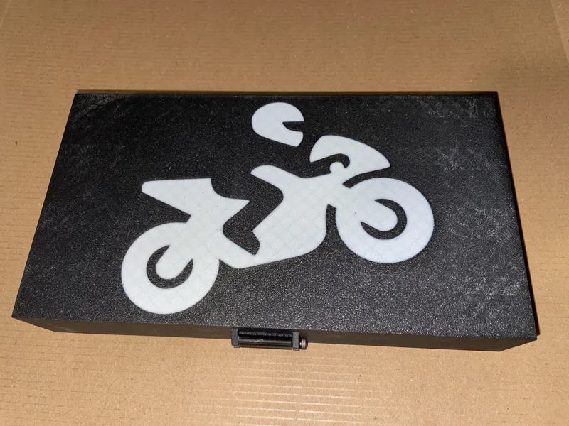 Tire repair kit box