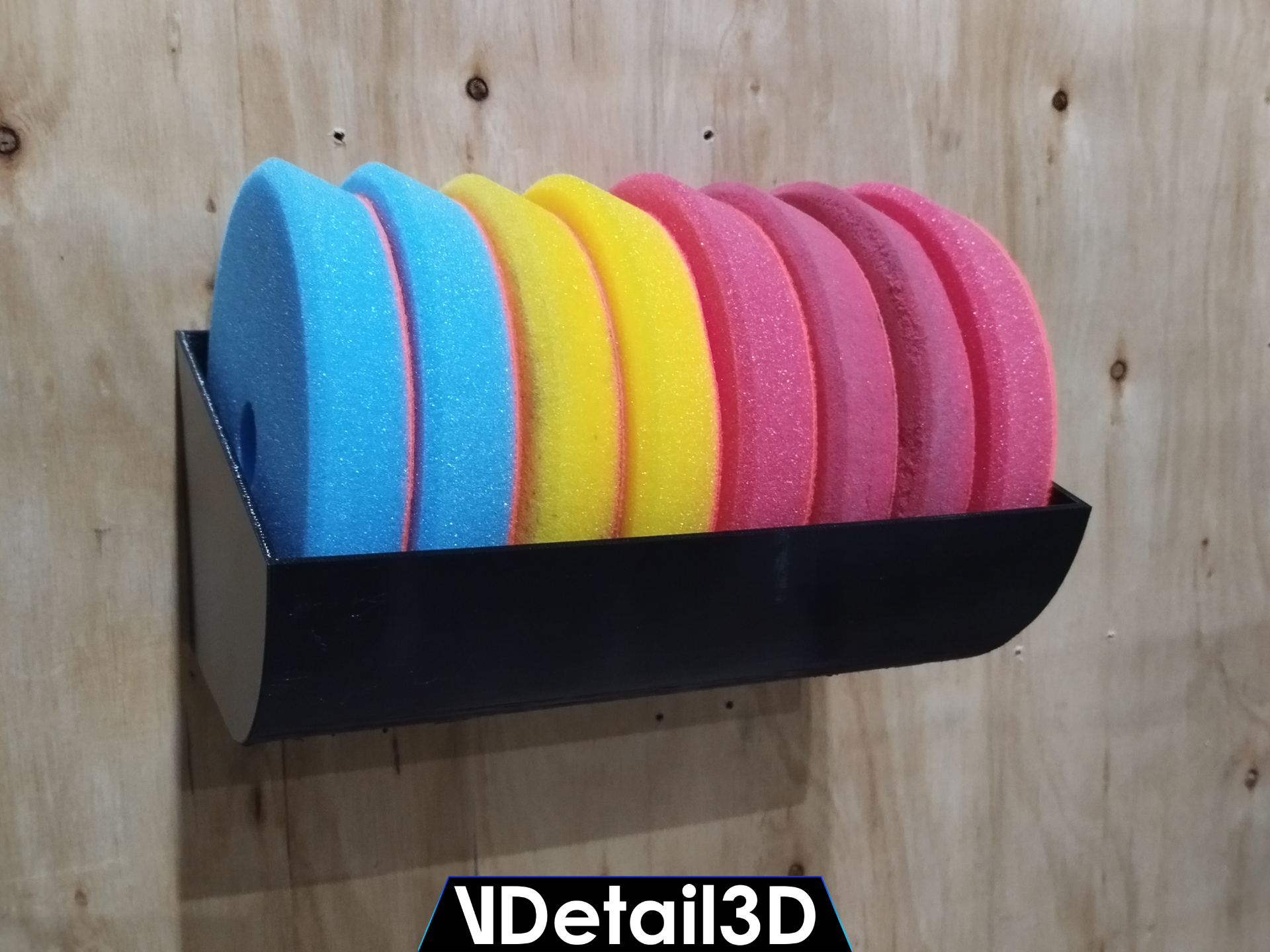 Shelf / Holder for 125 mm Polishing Pads (Ø155)