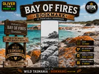 Bay Of Fires Bookmark