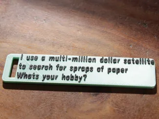 Geocaching Bag Tag