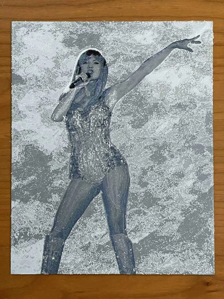 Taylor Swift Eras Tour (HueForge)