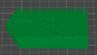 Wax Comb V1 (serrated upright) 