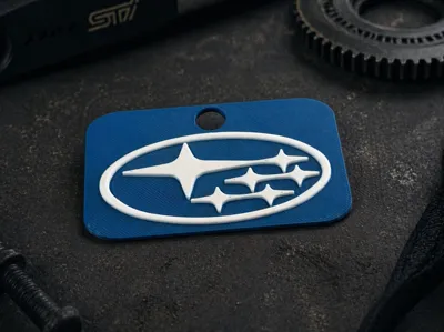 Subaru keychain