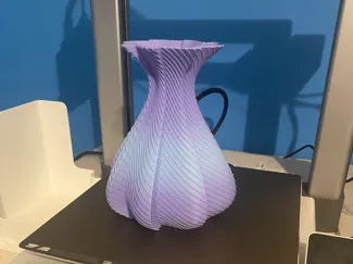Windmill style vase