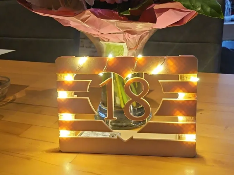 Tischbogen für Geburtstag / Table Arch Birthday