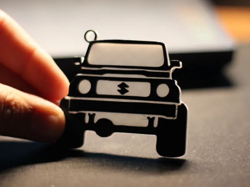Suzuki Samurai Keychain
