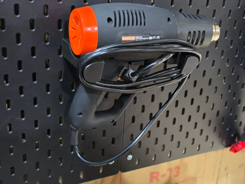 Harbor Freight Warrior Heat Gun Skadis Mount
