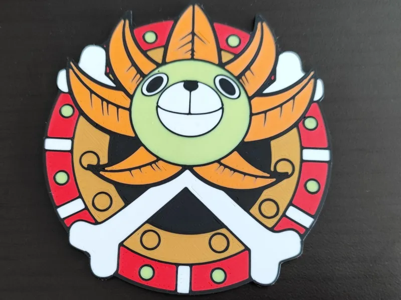 Sous verre Thousand Sunny one piece