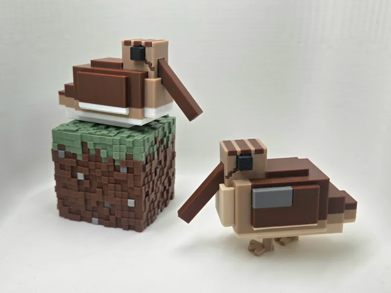 Minecraft American Woodcock