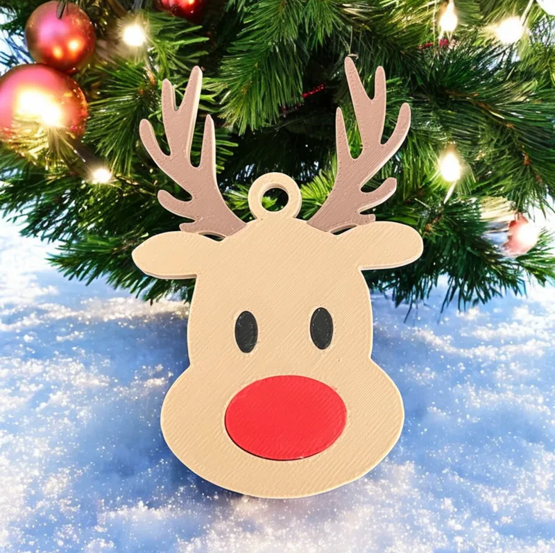 Reindeer Christmas Ornament