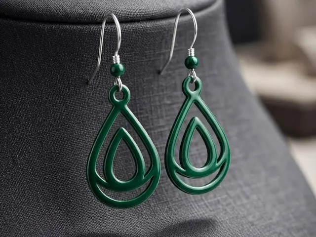 Orecchini "Drop of Nature" - Design Minimalista