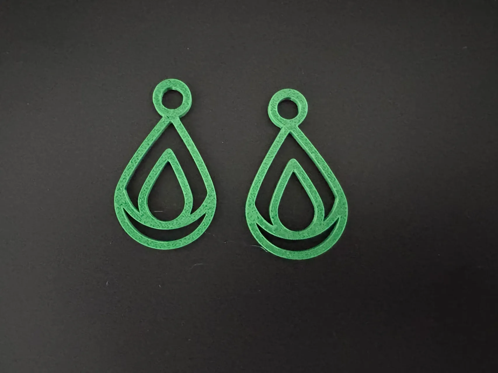 Orecchini "Drop of Nature" - Design Minimalista view 2