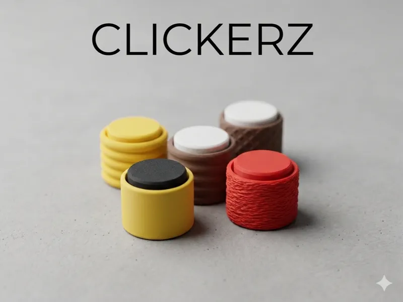 Clickerz - Fidget (Keyboard switches REQUIRED)
