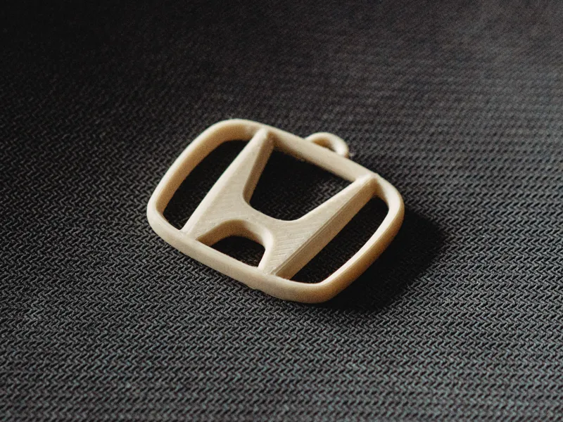 Honda logo basic keychain