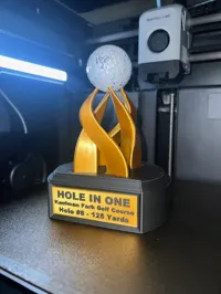 Trophy with Name Plate - 0.16mm layer, 2 walls, 15% infill