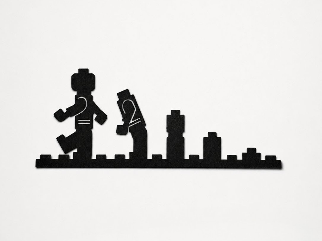Brick evolution Wall Art 