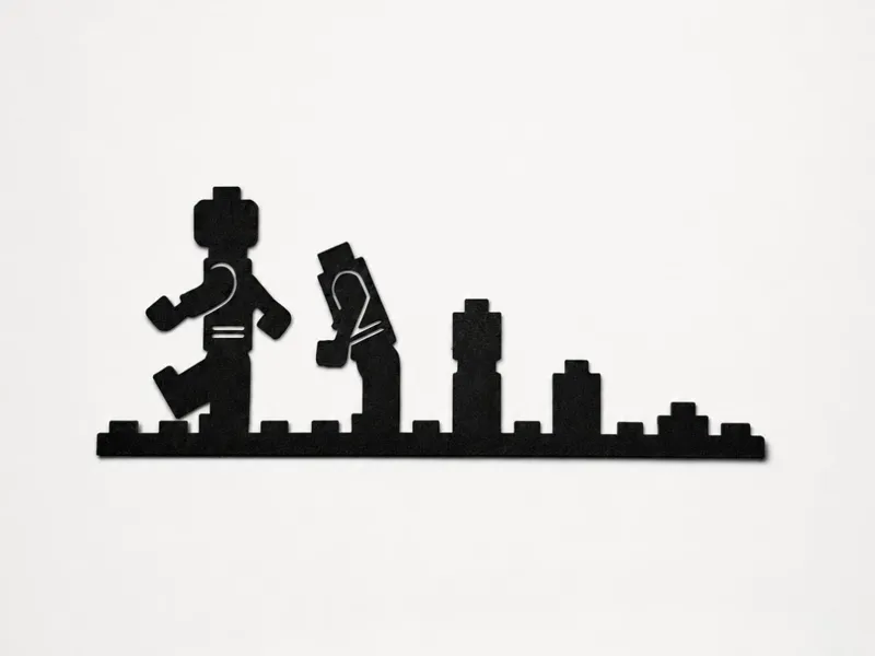 Brick evolution Wall Art 