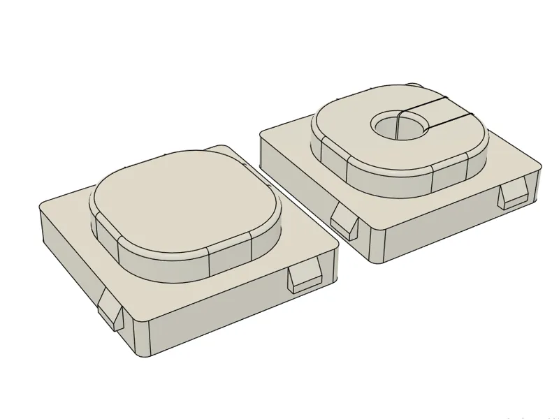 Goldair Gang plate blank insert