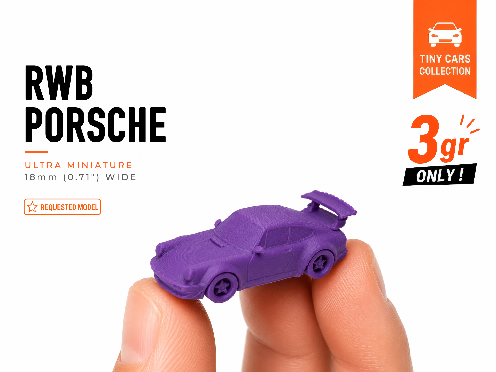 Tiny RWB Porsche - Mini Cars Series