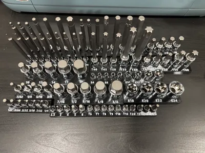 QUINN Master Bit Socket Set Organizer 