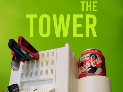 The Tower - Modular Desktop Organizer