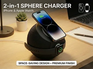 2-in-1 MagSafe & Apple Watch Charging V2