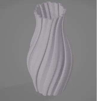 Elegant vase
