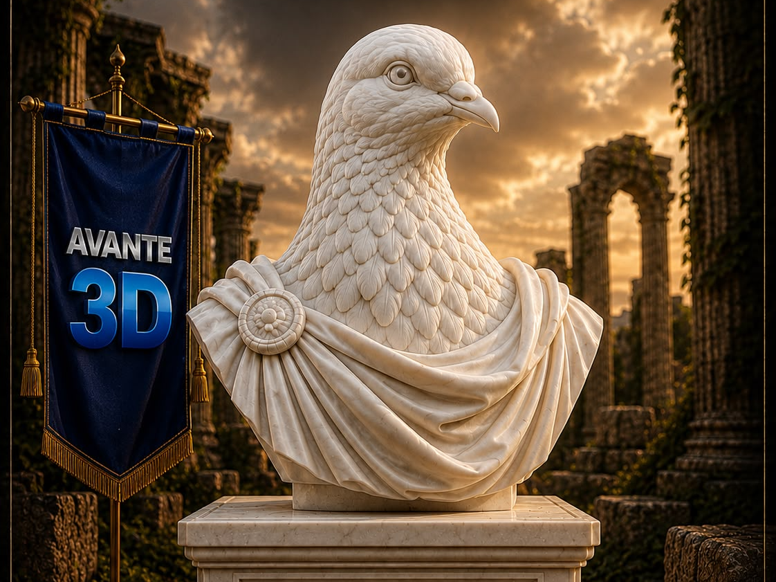 Busto Fé Avante3D