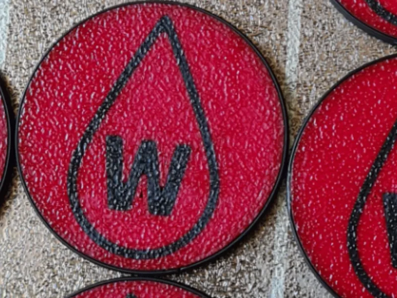 WarGaming Tabletop Gaming Wound Tokens x9
